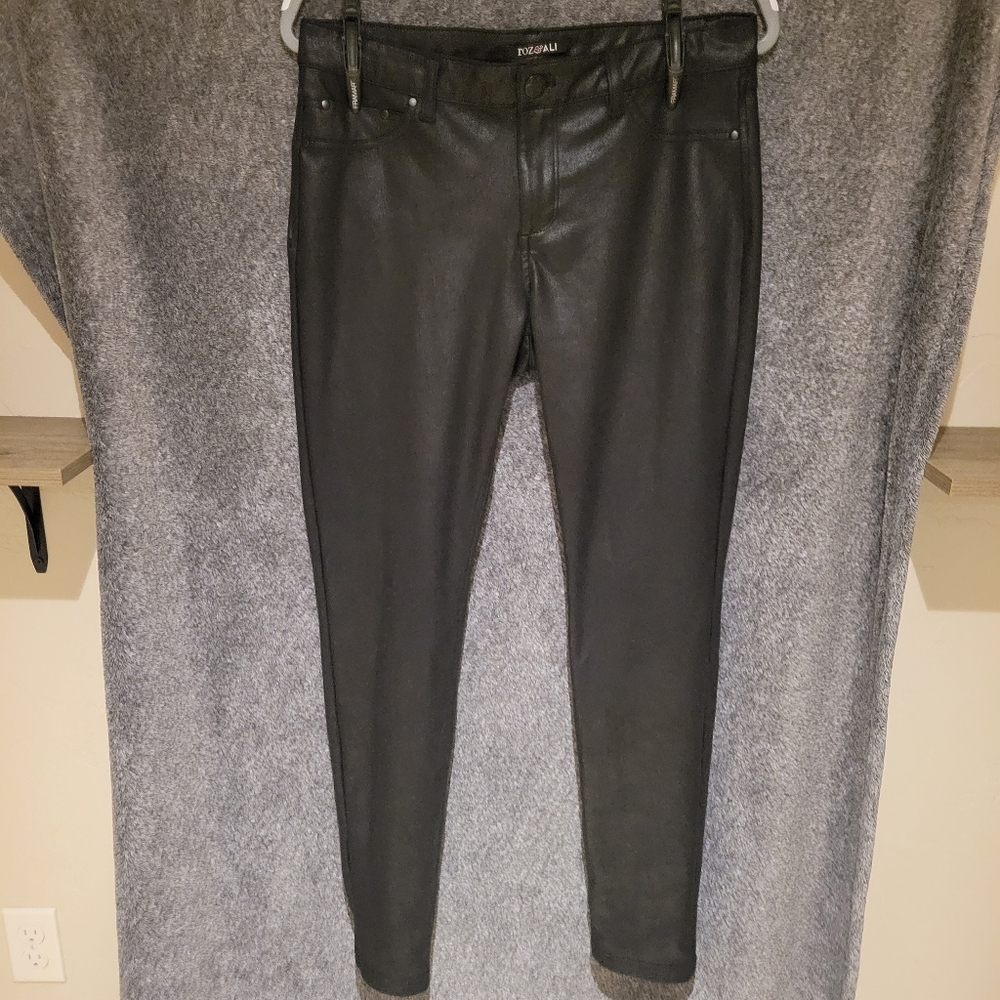 ROS&ALI Shiny spandex pants